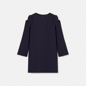 Tara Jarmon Shift Dress with Bow Details